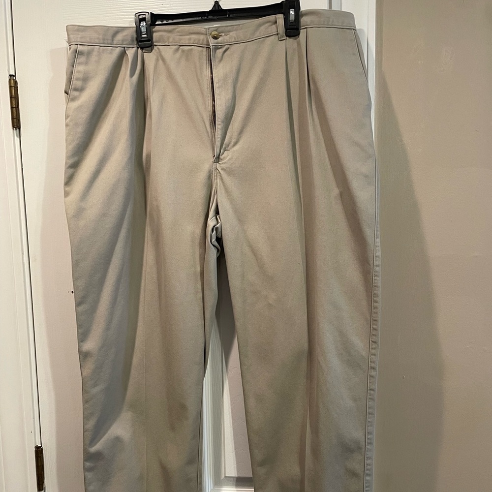 Timbercreek by Wrangler 42X30 khaki cotton pants